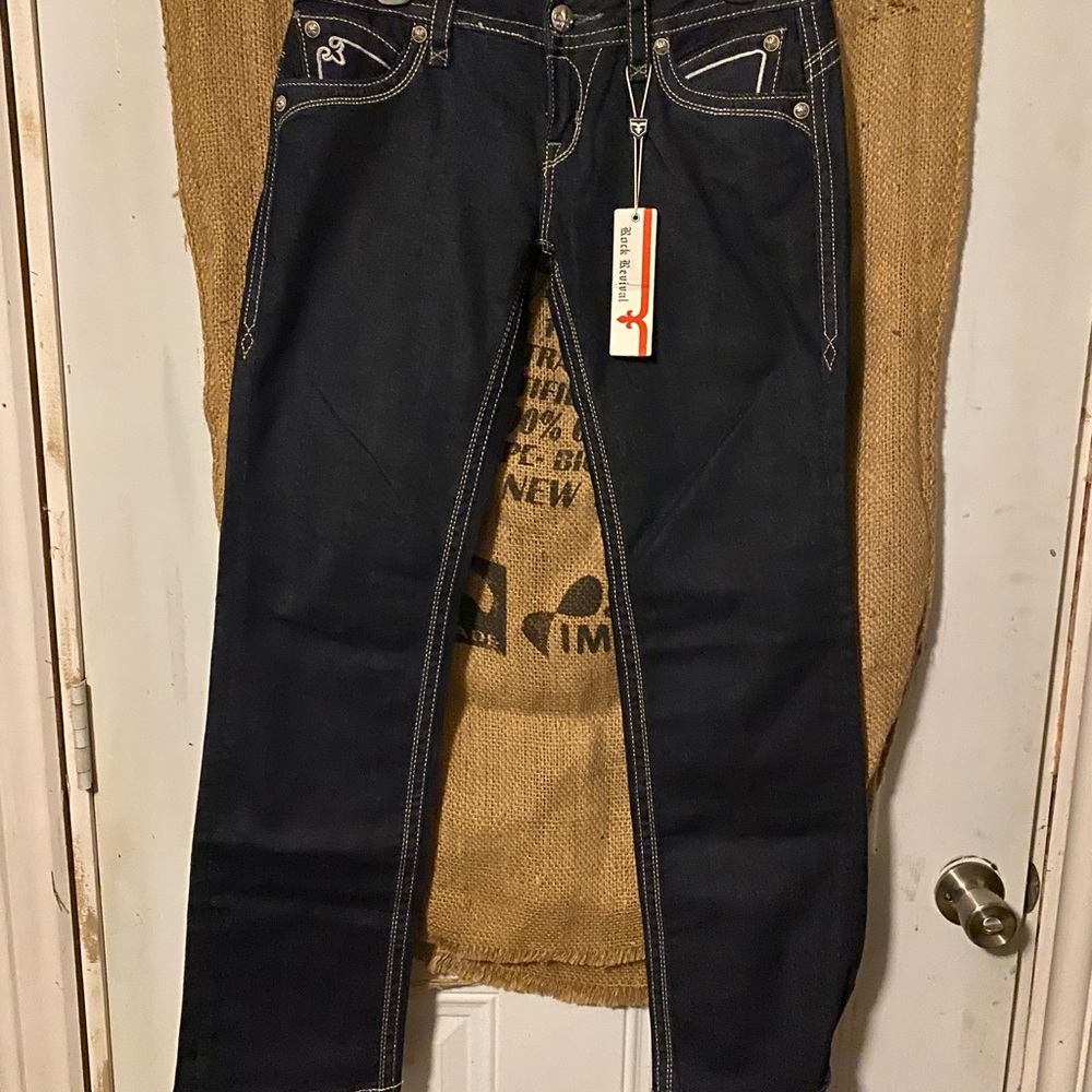Rock Revival Jeans sz 28 
Please see pics for details 
NEW with tags
